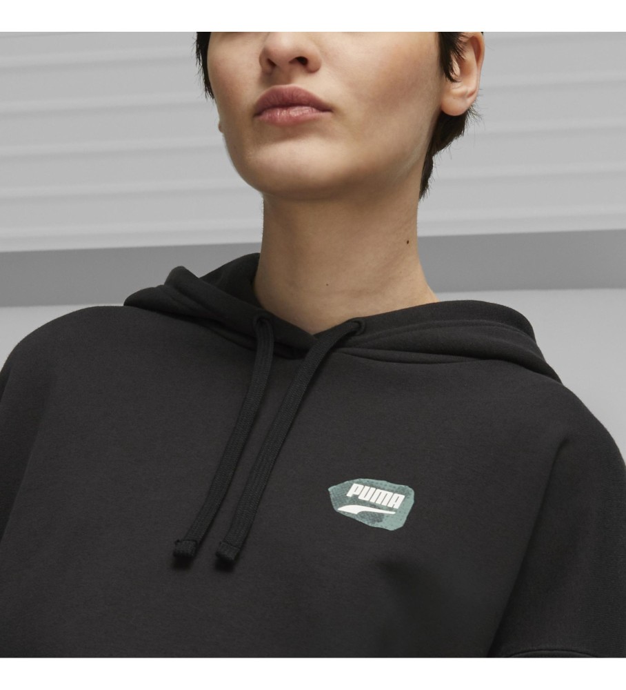 Suéter Puma DOWNTOWN Oversized preto