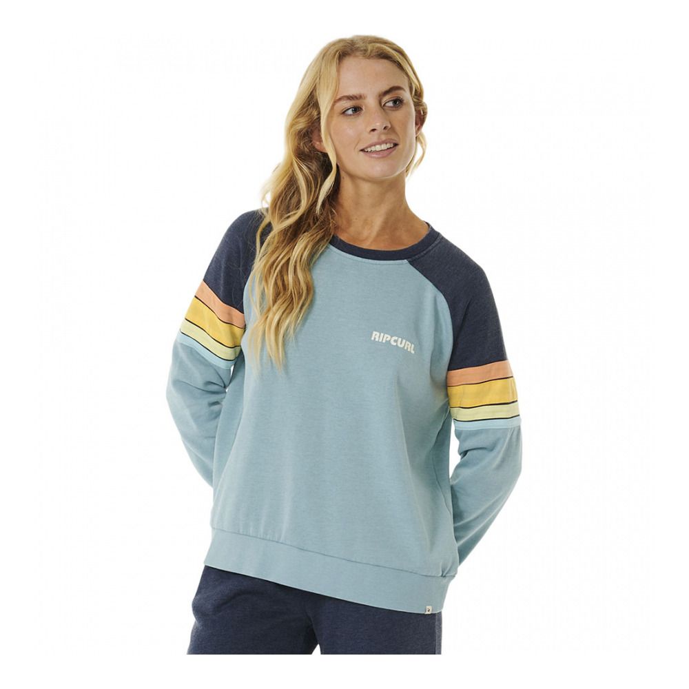 Rip Curl SURF REVIVAL RAGLAN CREW - Sweat Femme navy
