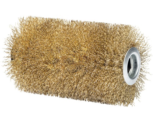 GLORIA Stone Brush PRO - voor het reinigen van stenen oppervlakken, staaldraadborstel voor alle borstelapparaten behalve WeedBrush