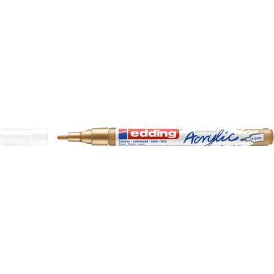Edding 5300 - Marqueur acrylique - or