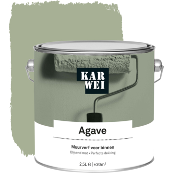 KARWEI muurverf agave mat 2,5 liter