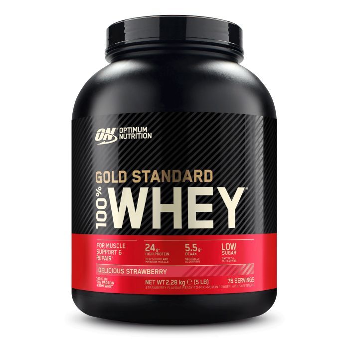 100% Whey Gold Standard Delicious Strawberry 2280 g