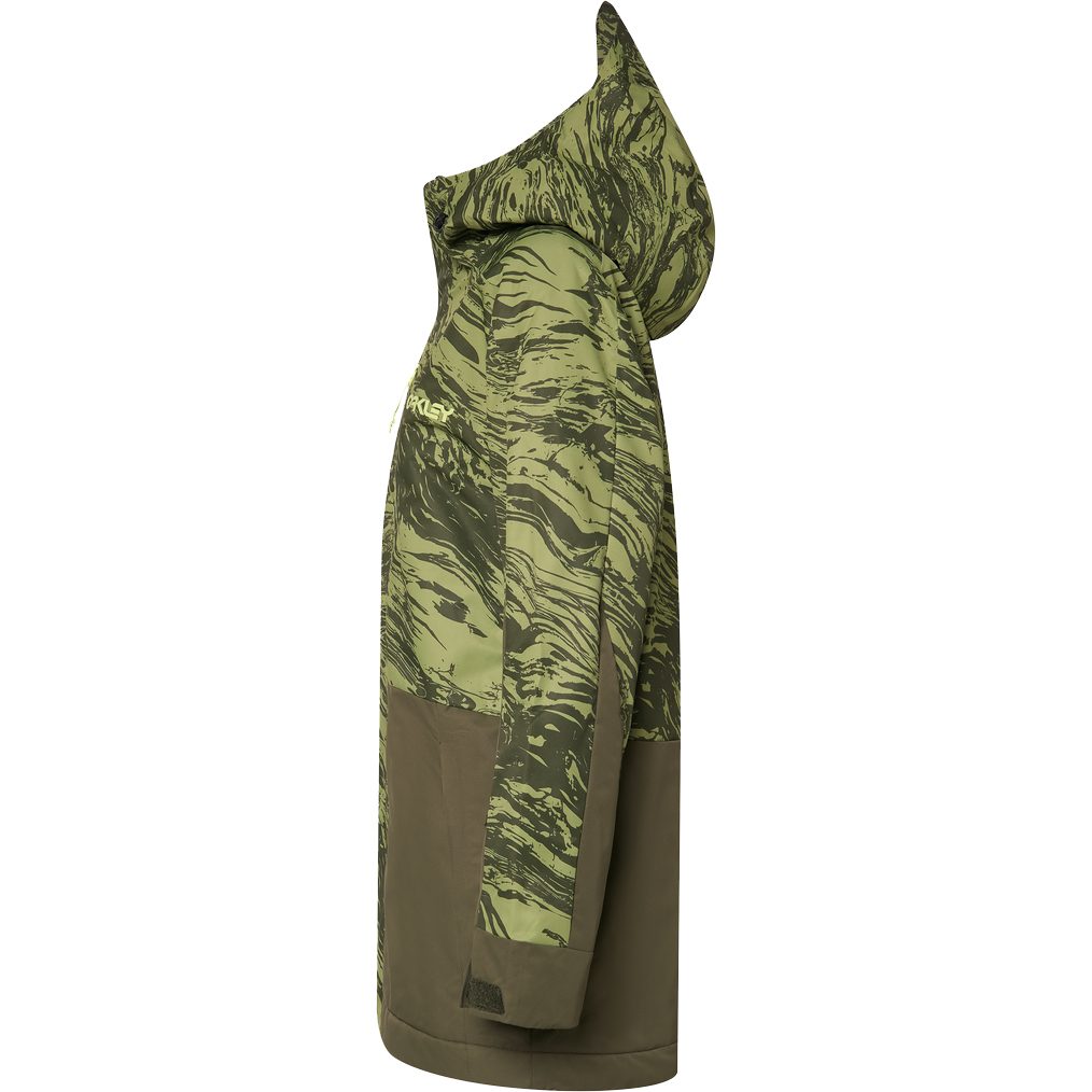 Oakley TNP TBT Skijacke Damen duality swirl dbl green