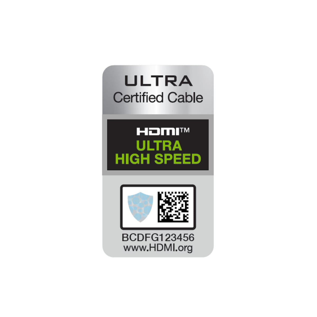 Champion HDMI-kabel Ultrasertifisert Ha-Ha 8K 2m