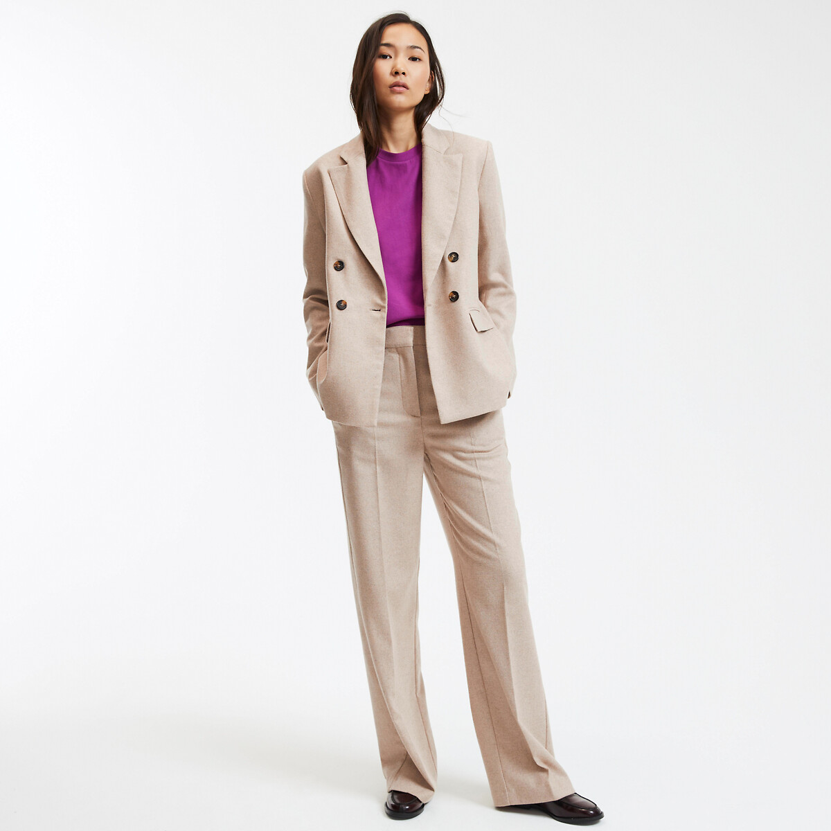 COLEÇÕES LA REDOUTE<br>Blazer, modelo oversized, amplo