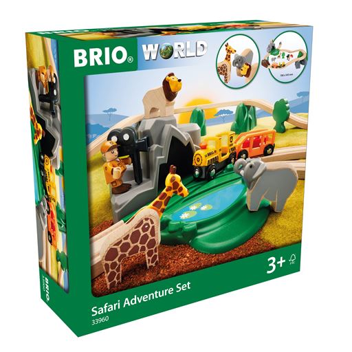 BRIO Togbane Safarieventyrsæt