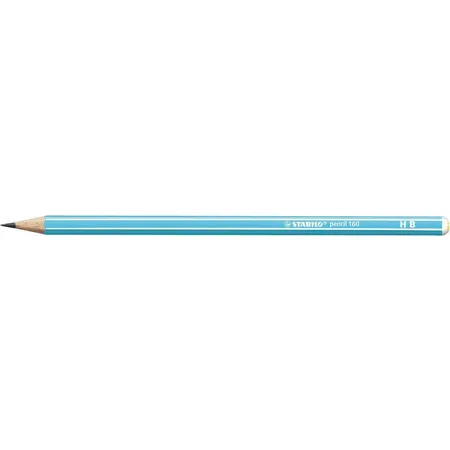 Bleistift - STABILO pencil 160 in blau - Einzelstift - Härtegrad HB