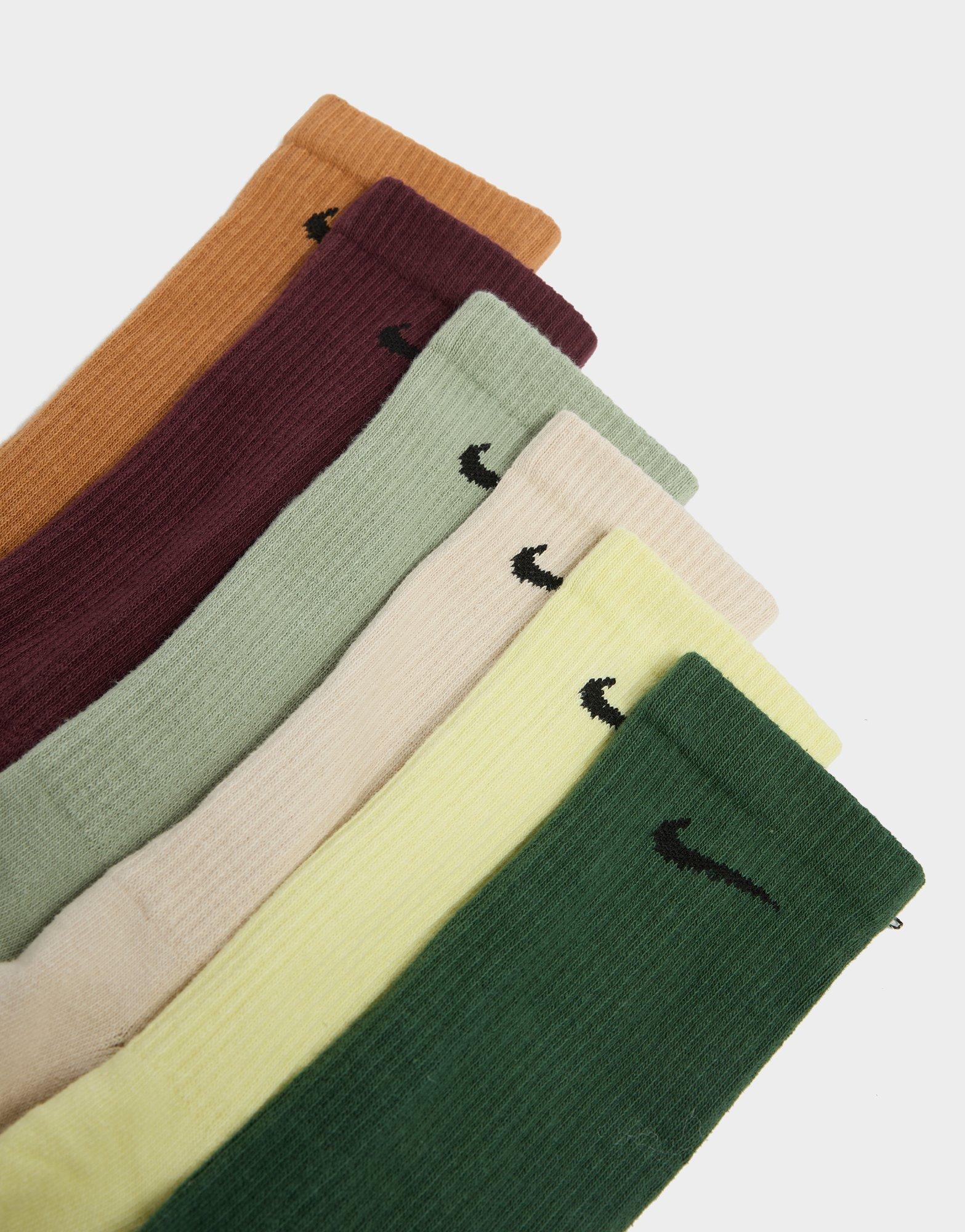 Nike 6 Paires de Chaussettes Rembourrées Crew