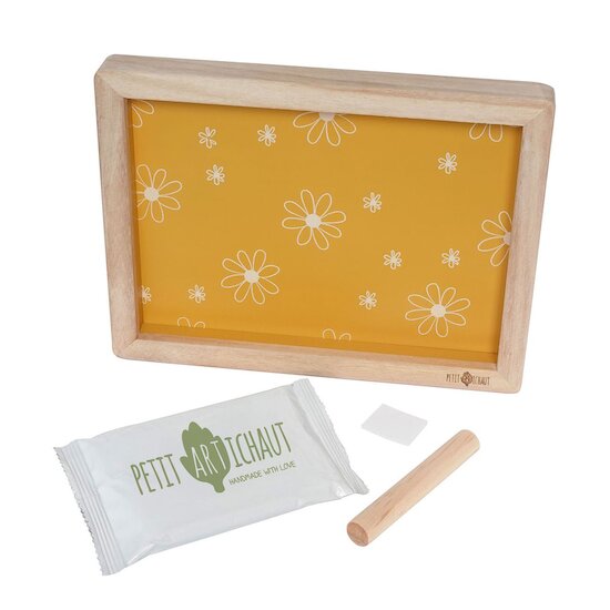 Cadre classique   Daisy ochre        de               Petit Artichaut