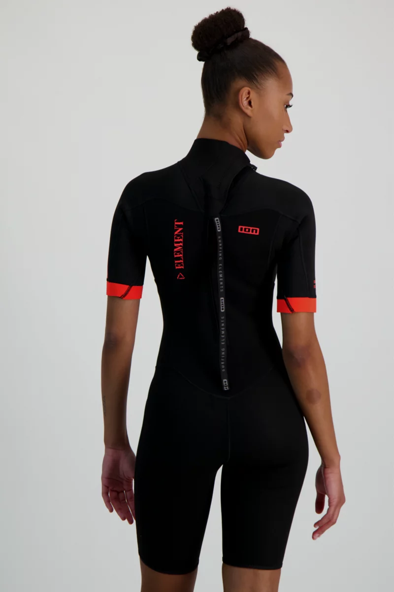 ION Element 22 Shorty Back Zip Damen Neoprenanzug