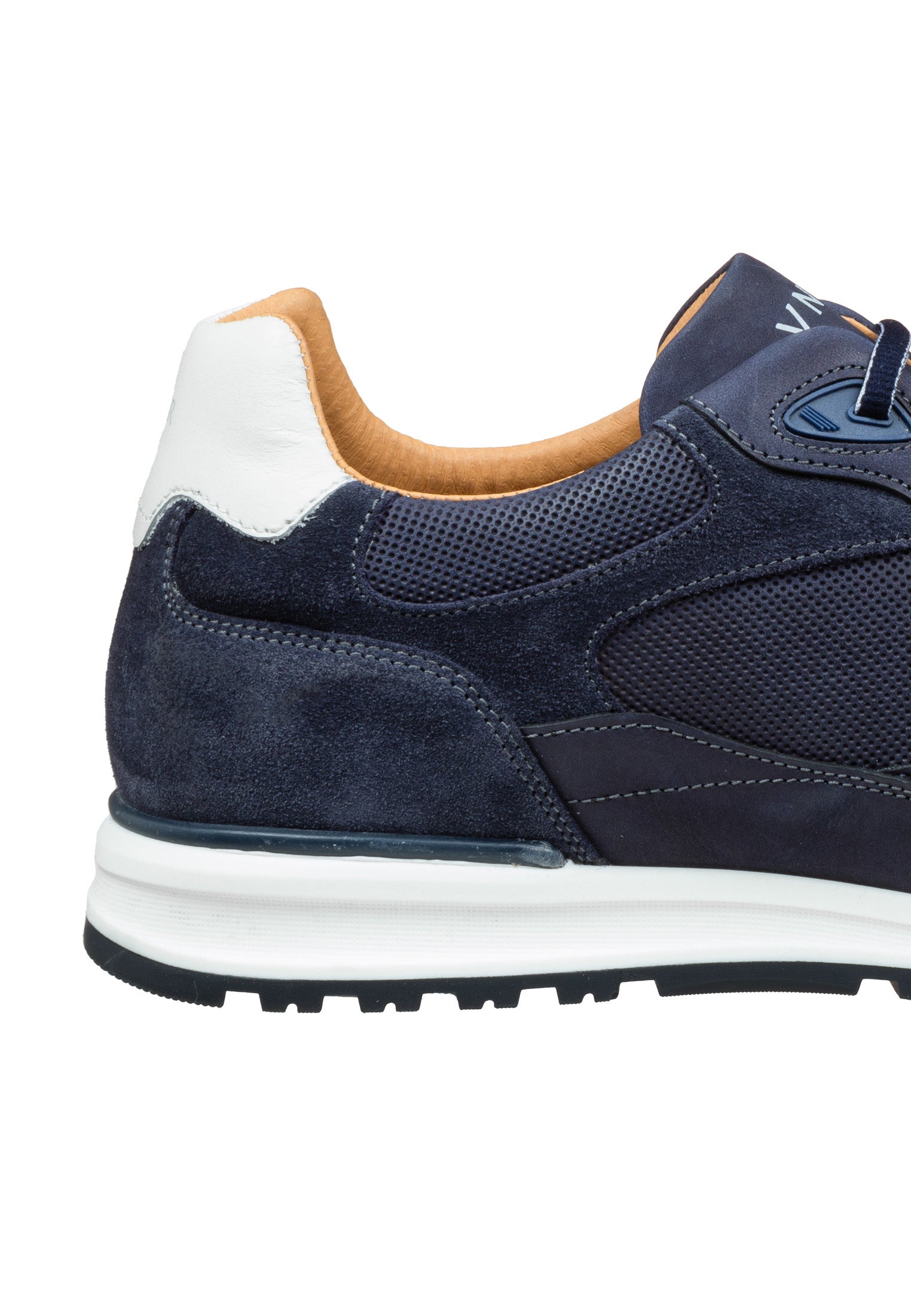 Navy nubuck Ravello sneaker