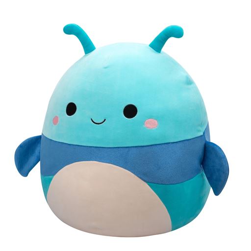 Squishmallows Benkamin Bille Bamse, Blå