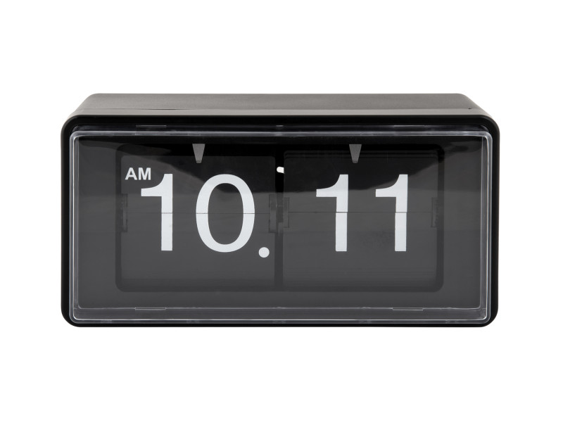 Wall/Table Clock Retro Boxed Flip KA6055GR Jungle green