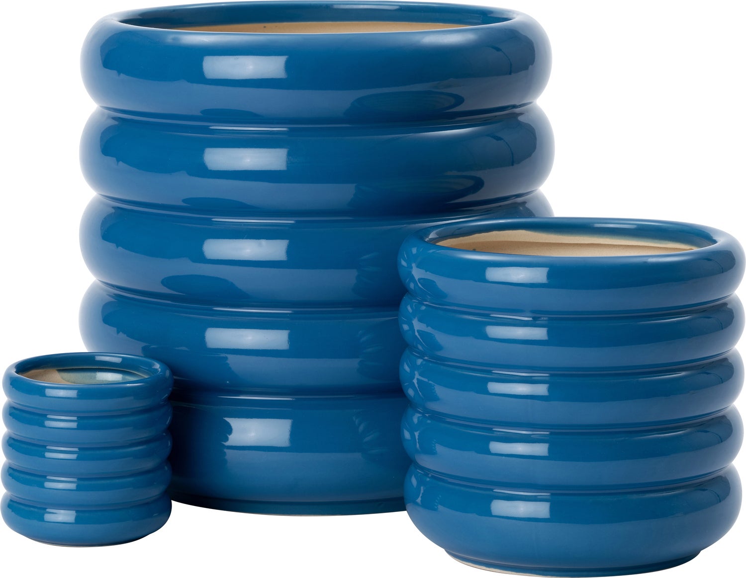 Intratuin bloempot Ilva blauw D 7 H 7 cm