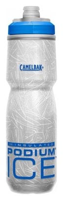 Bidon isotherme Camelbak Podium Insulated Ice Blanc/Bleu - 620ml