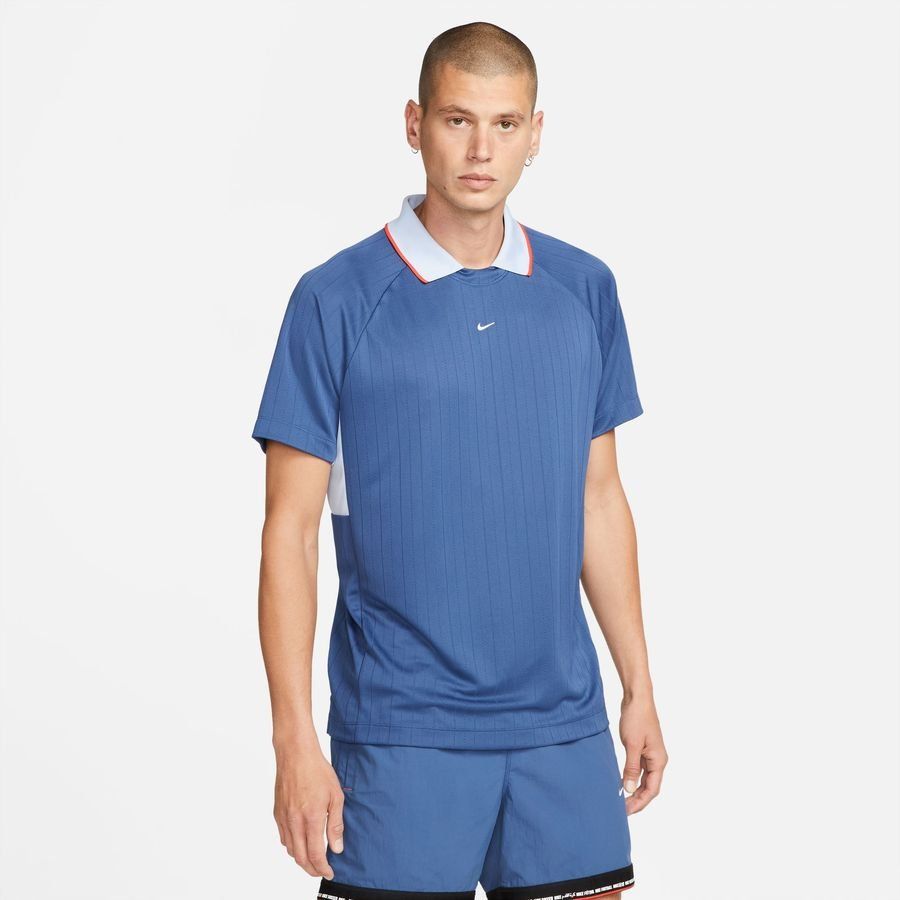 Nike F.C. T-Shirt Dri-FIT Tribuna - Bleu Marine/Bleu Marine/Blanc