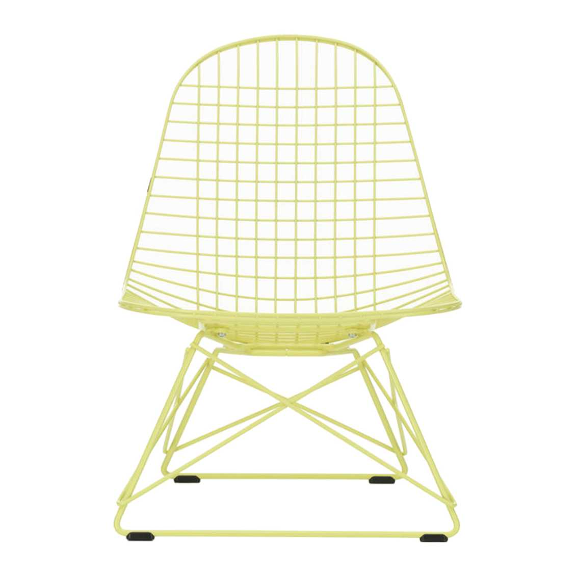 Fauteuil Eames Wire LKR citron