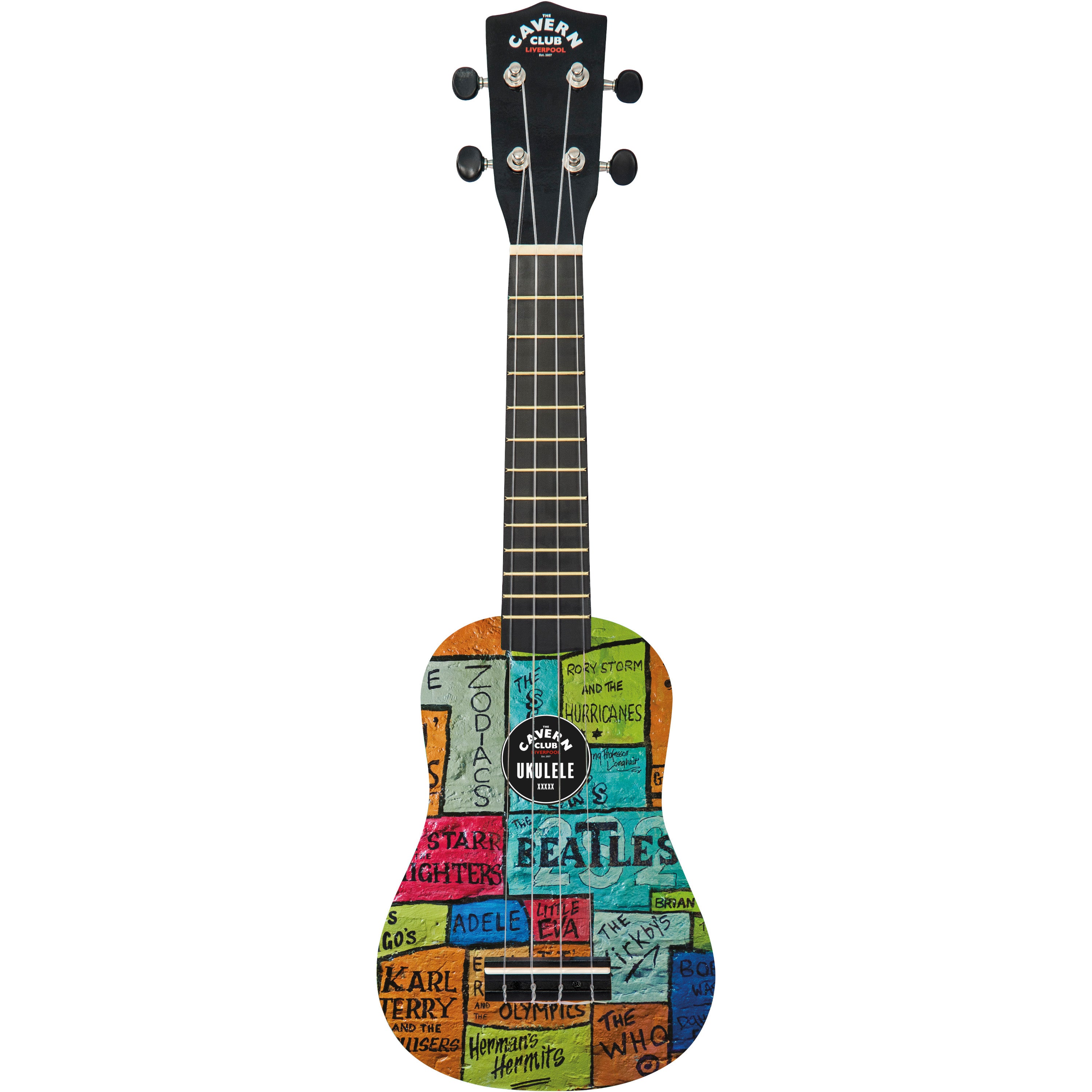 The Cavern Club Ukulele Cavern Wall sopraan ukelele