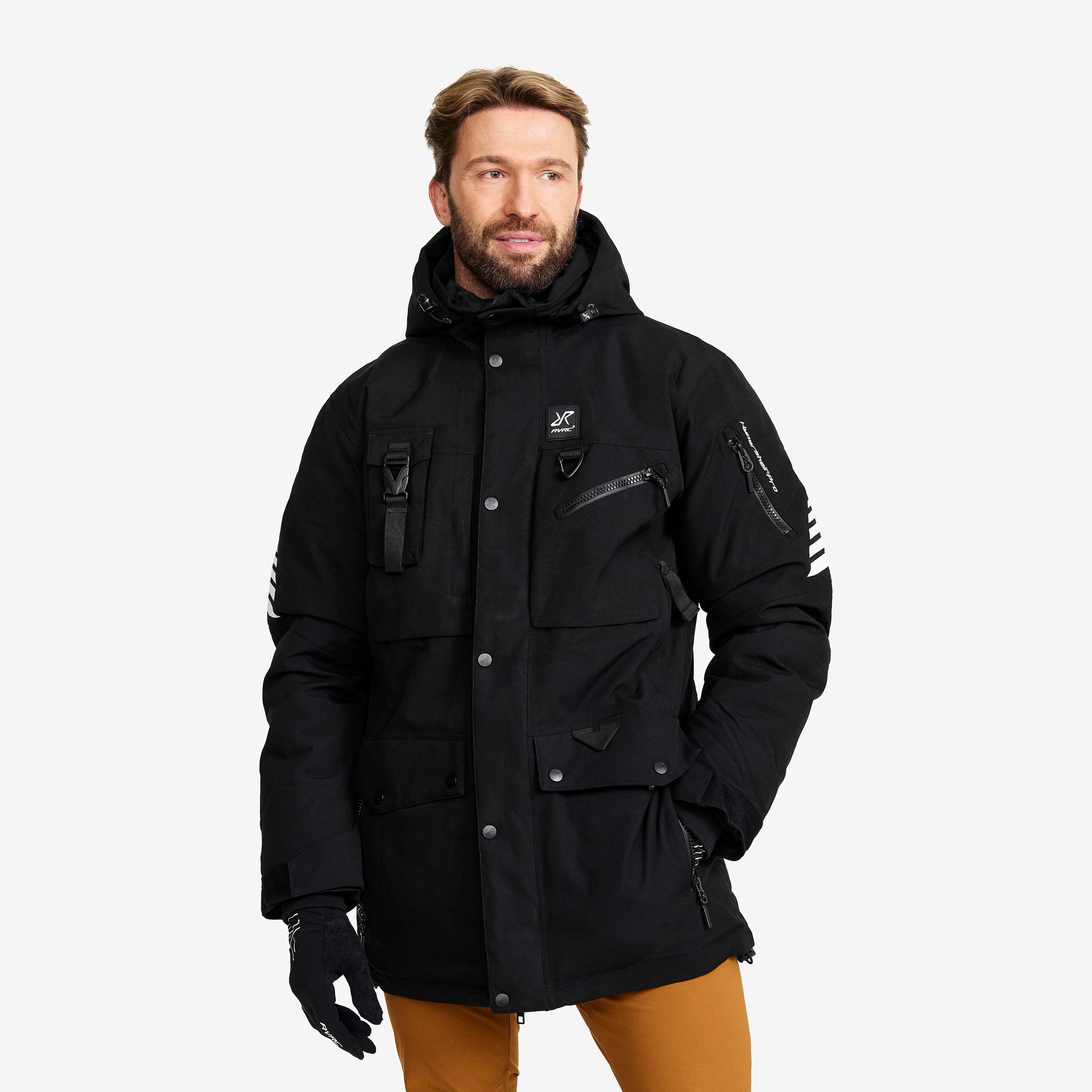 Saviour Tech 2L Insulated Parka Herre Black