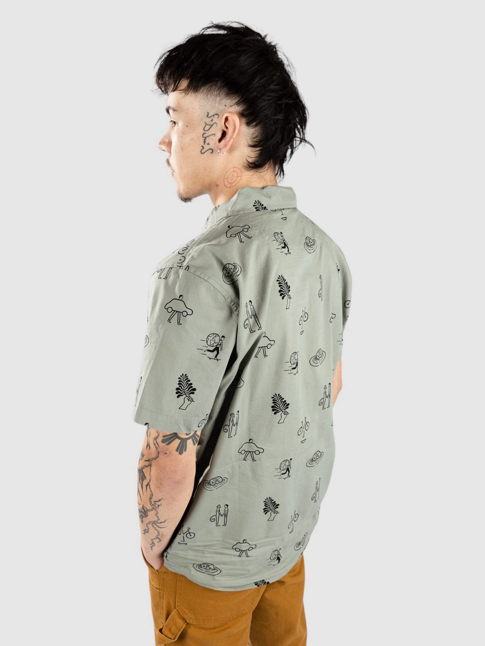 Picture Mataikona Shirt e art lm01 print
