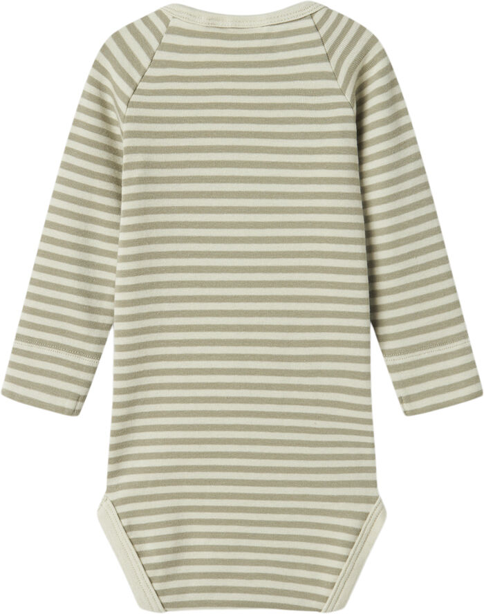 Lil' Atelier NBMGEO ASO LS SLIM BODY LIL Green tint