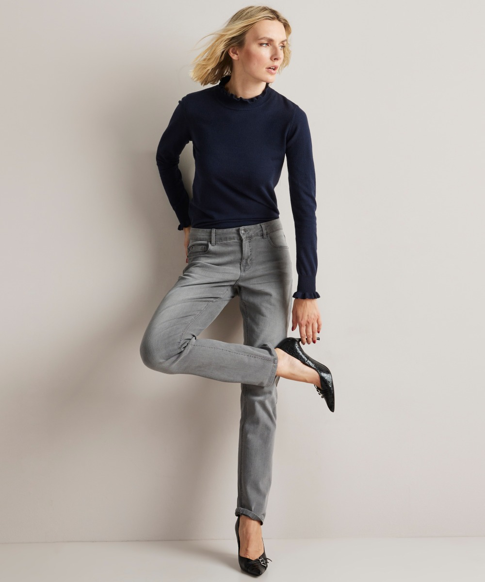 regular fit stretch jeans - mia