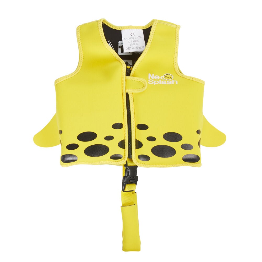 Gilet de natation pour enfant jaune