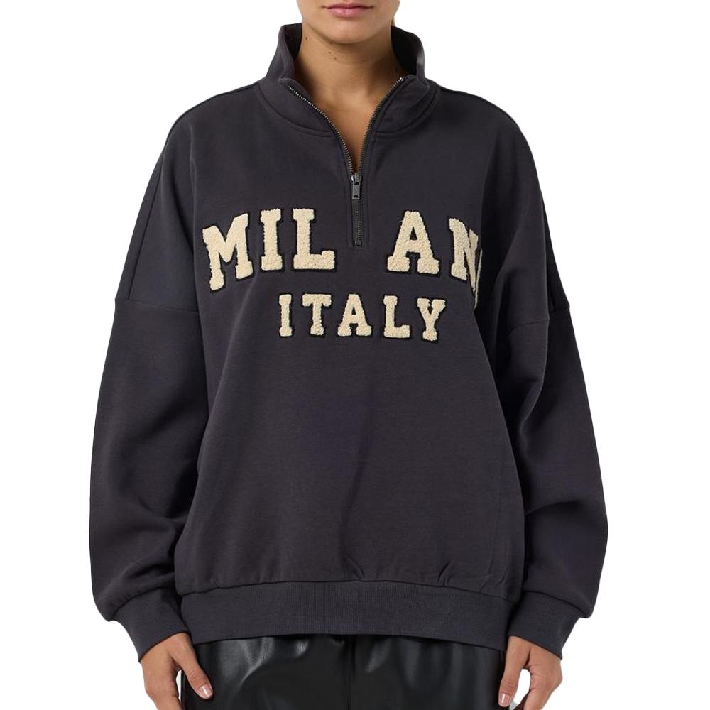 Noisy May Sweat Gris Femme Noisy May Milano