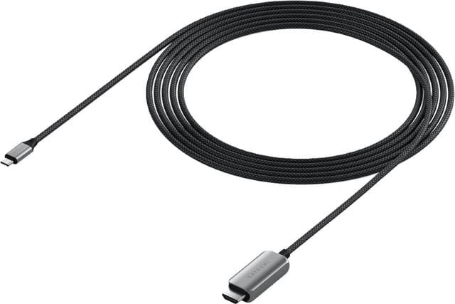 Satechi USB-C til HDMI 2.1 kabel 2 meter (sort)