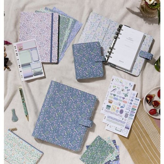 Systemkalender A5 Meadow Blå Filofax