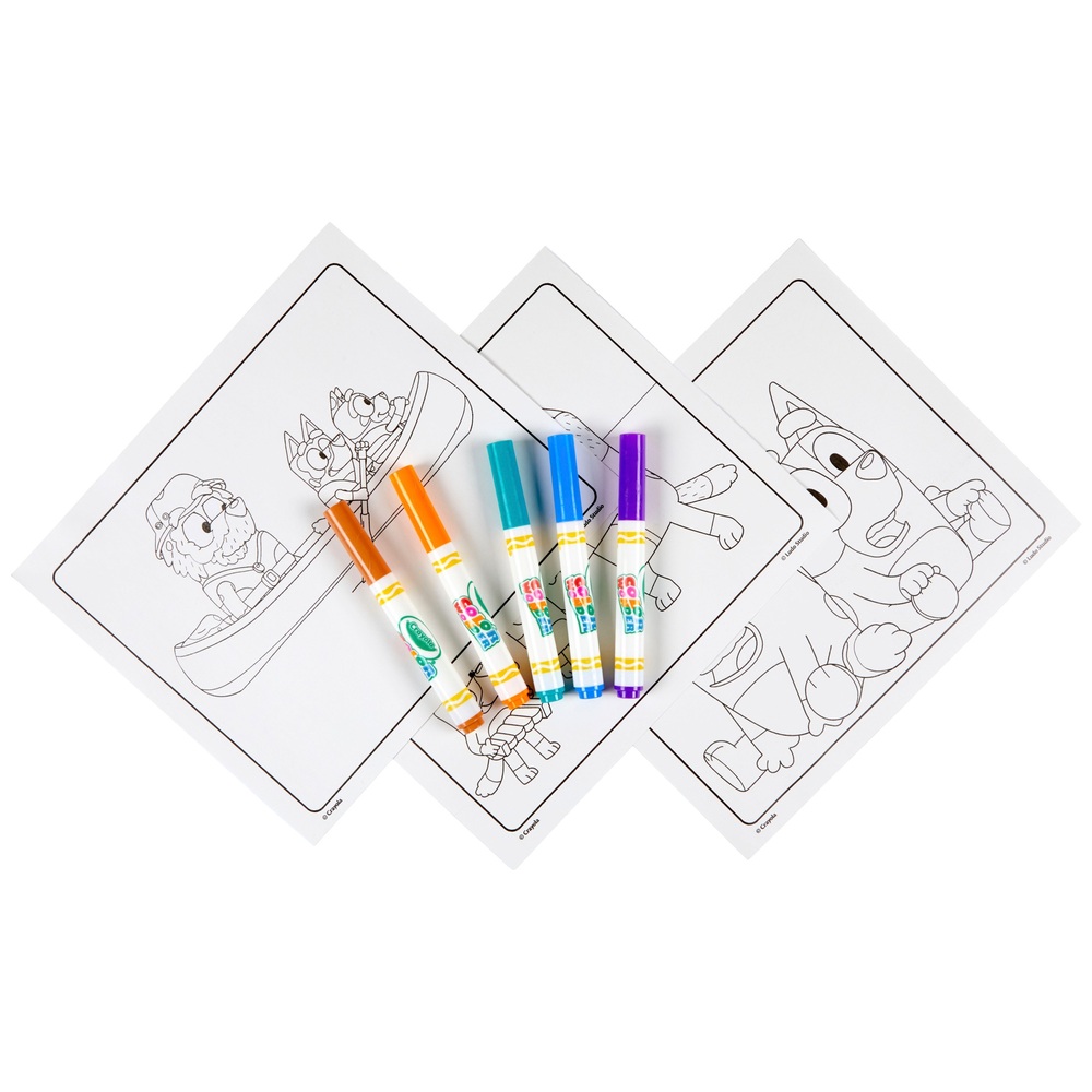Crayola Color Wonder Bluey