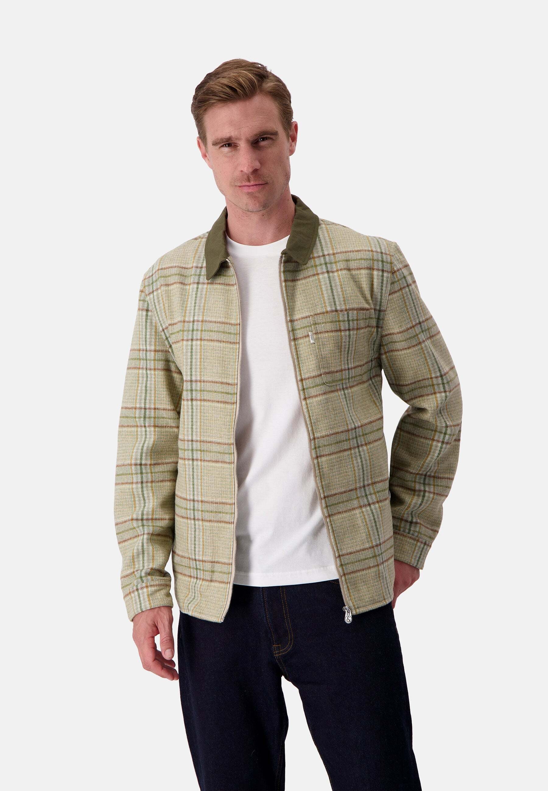 colours & sons Hemdjacke »colours & sons Hemdjacke Overshirt Checked«