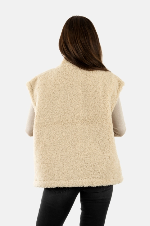 Blousons et vestes freeman t. porter vatika fur p101-f f913 ecru