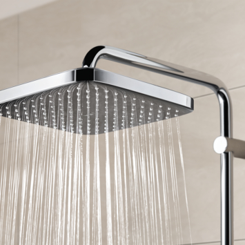 Grohe regendoucheset Quickfix Vitalio Start met handdouche 1 stand chroom