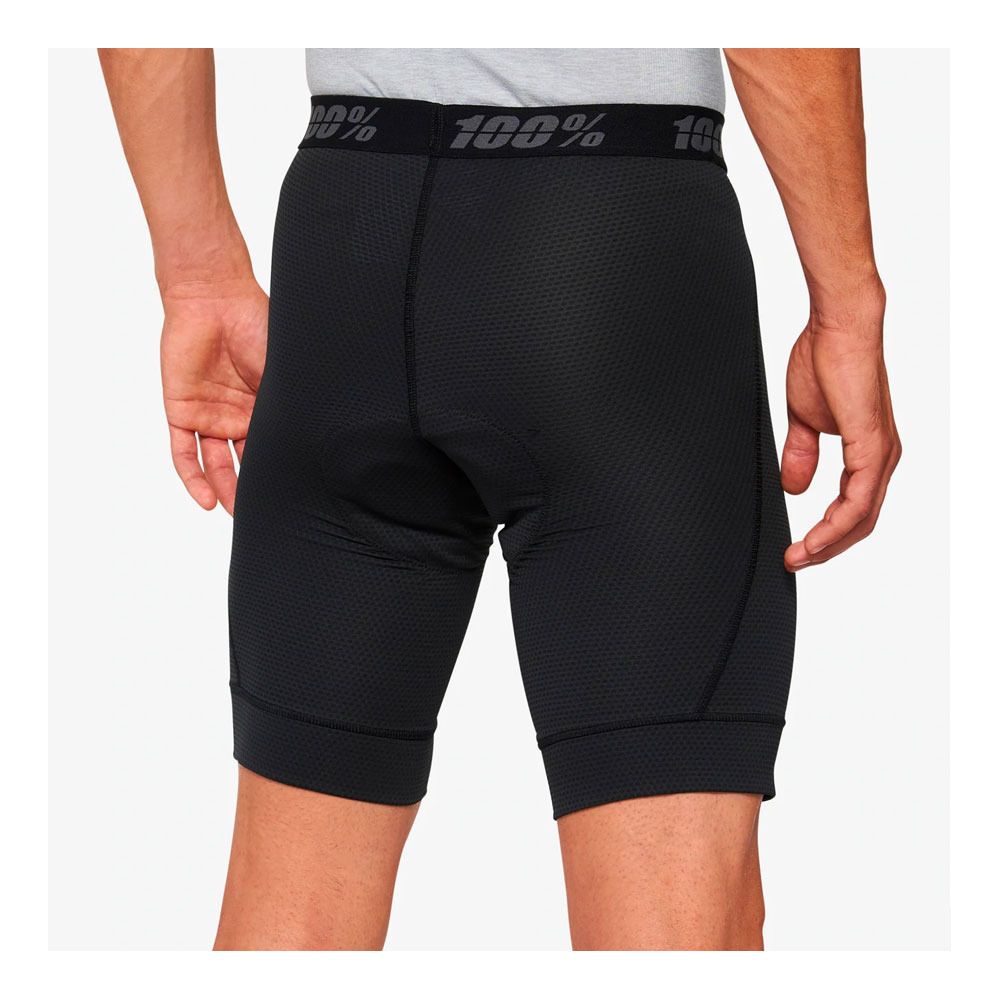 100 percent RIDECAMP - Short 2 en 1 Homme black
