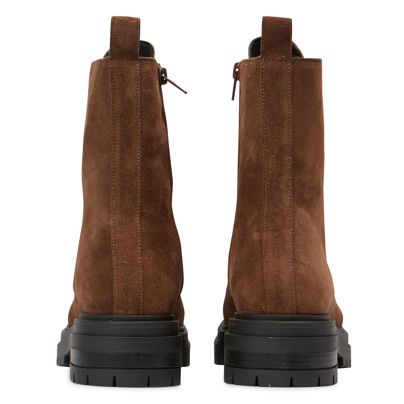 AYSHA - Bottines en cuir | Marron