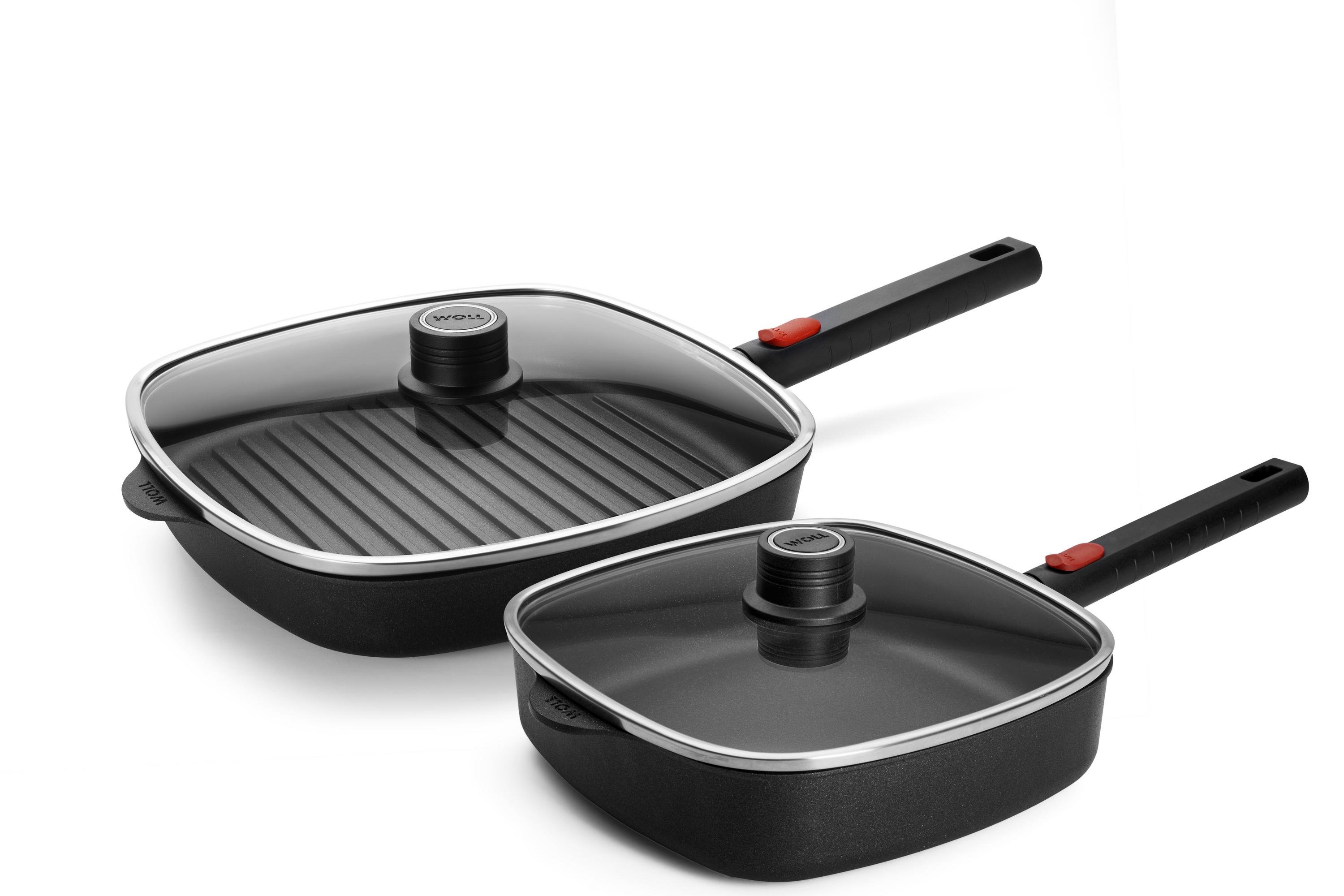 Logic XR Pfannen-Set, 4-tlg., 28 x 28 cm + 24 x 24 cm - Herdart: Alle Herdarten inkl. Induktion