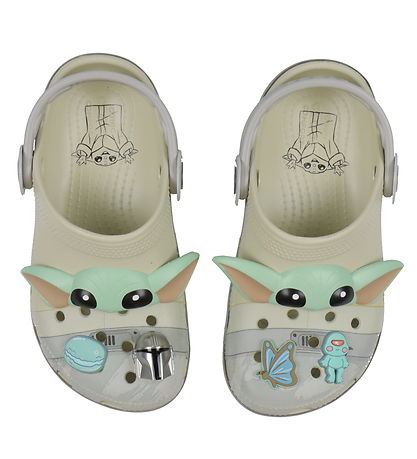 Crocs Sandalen - Grogu Classic Clog K - Mandalorian - Knochen