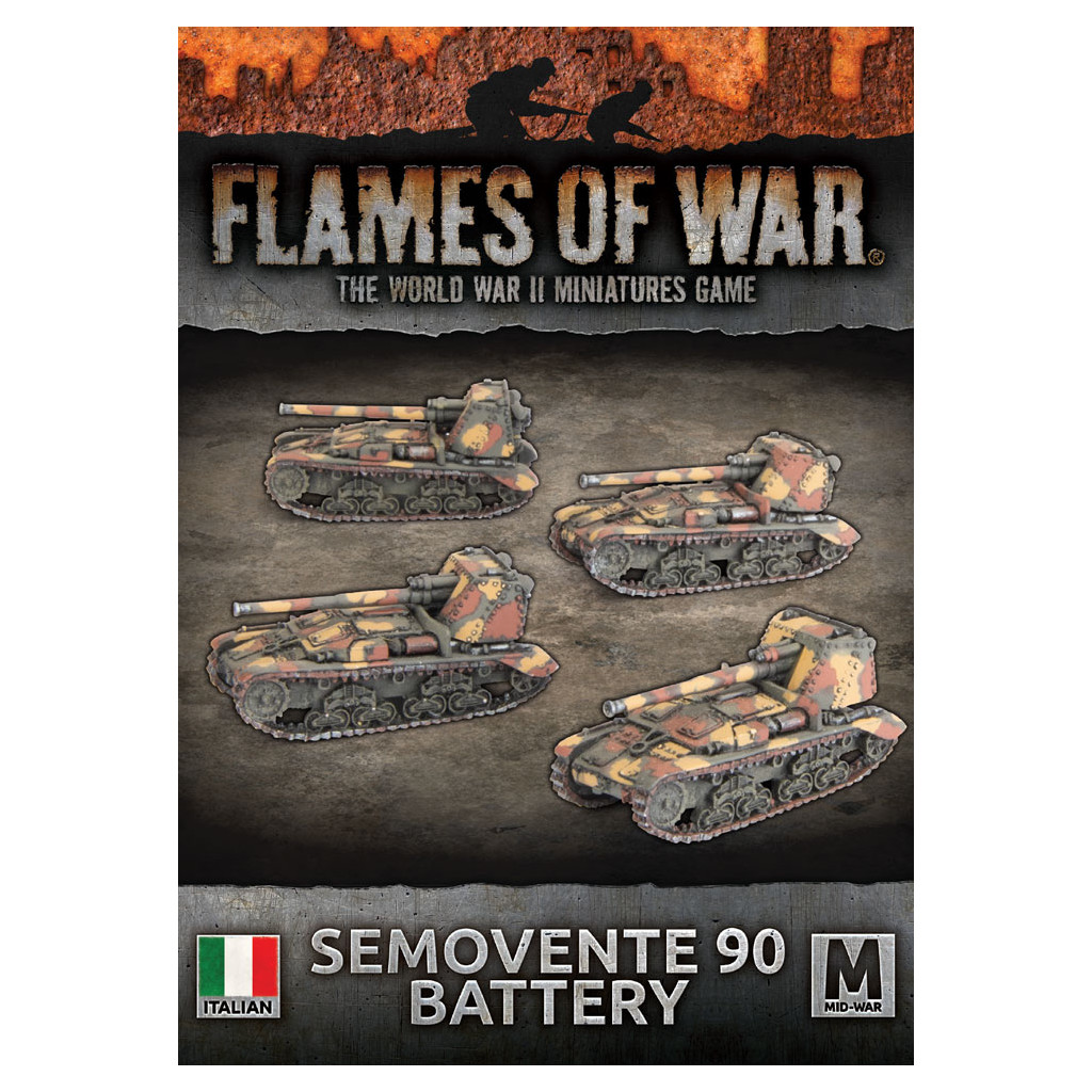Flames of War - Semovente 90/53 Battery