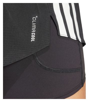 Short 2 en 1 adidas adizero Noir Femme