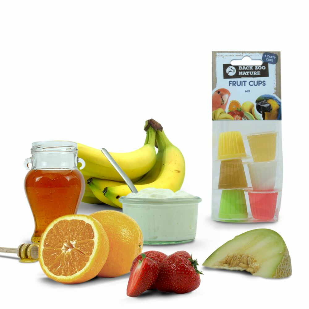 Back Zoo Nature Fruitkuipje Assorti Mix6 stuks