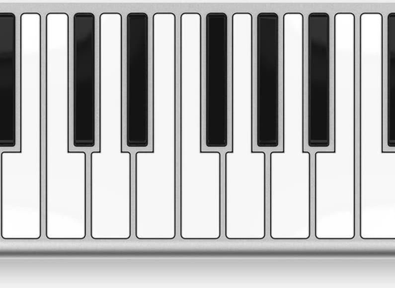 MIDI-controller Keyboard - 37 Toetsen - Aluminium - USB-C Aansluiting