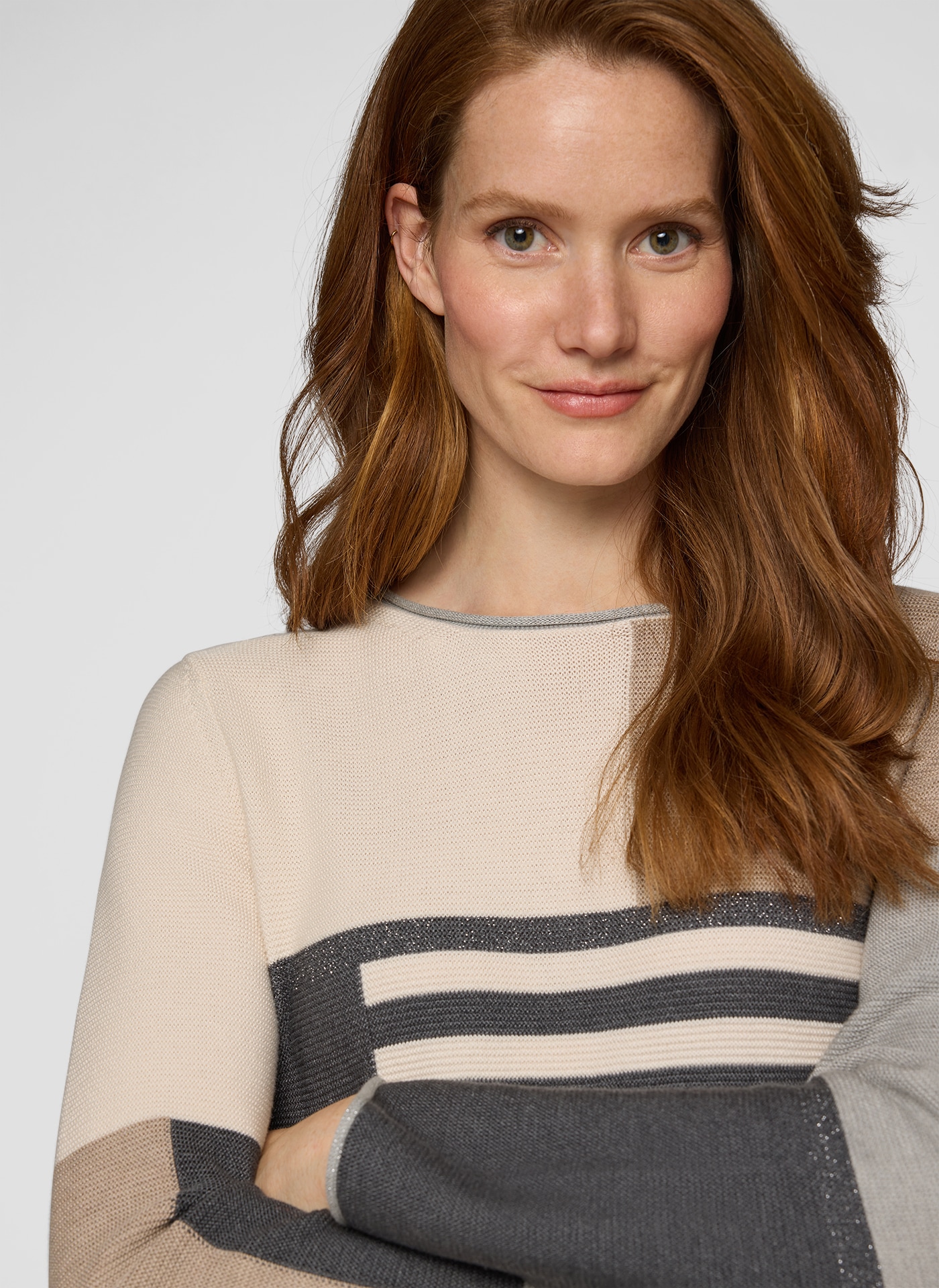 Rabe Strickpullover , im Colorblocking-Look