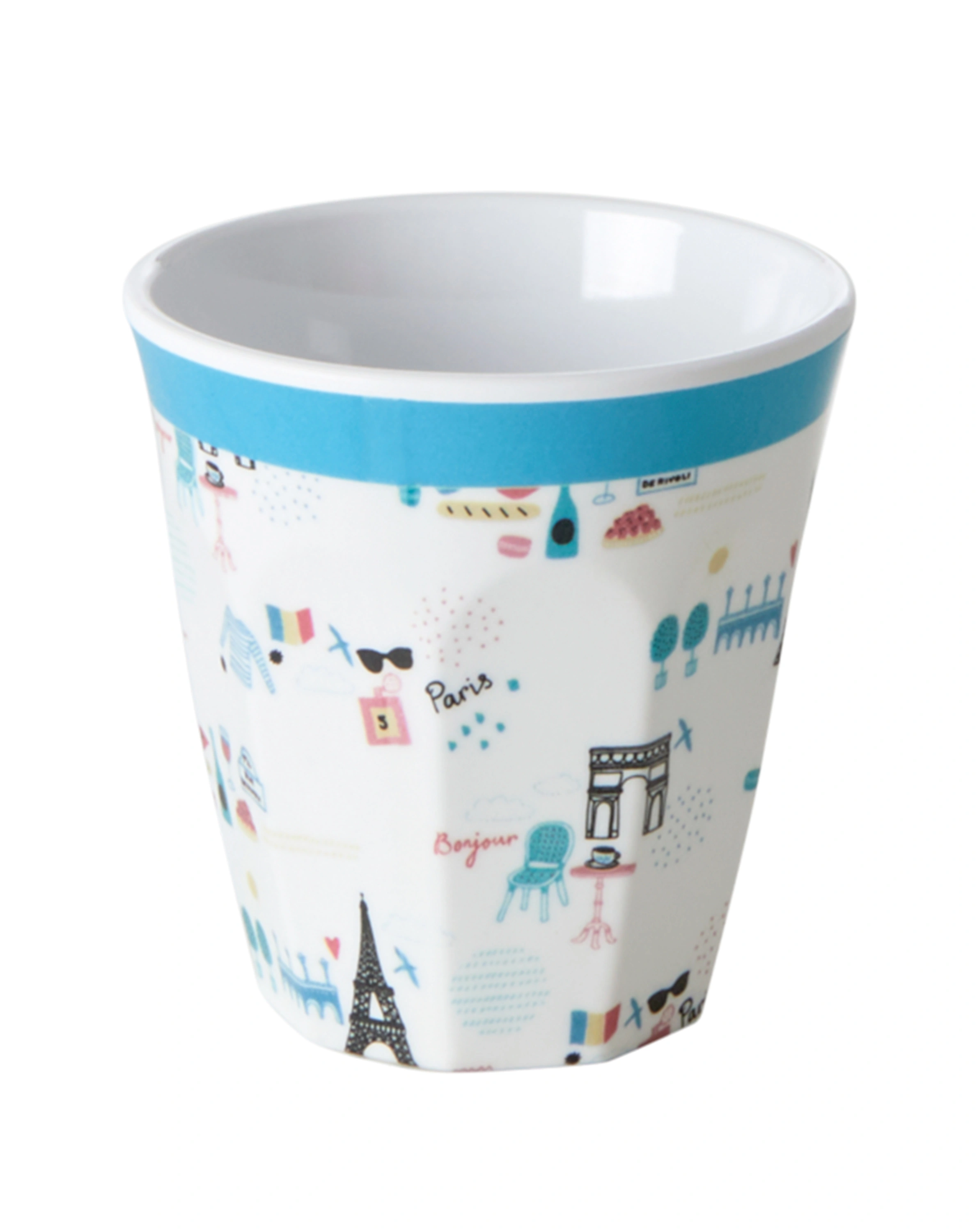Melamin-Espressobecher BREAKFAST 6er-Pack in bunt