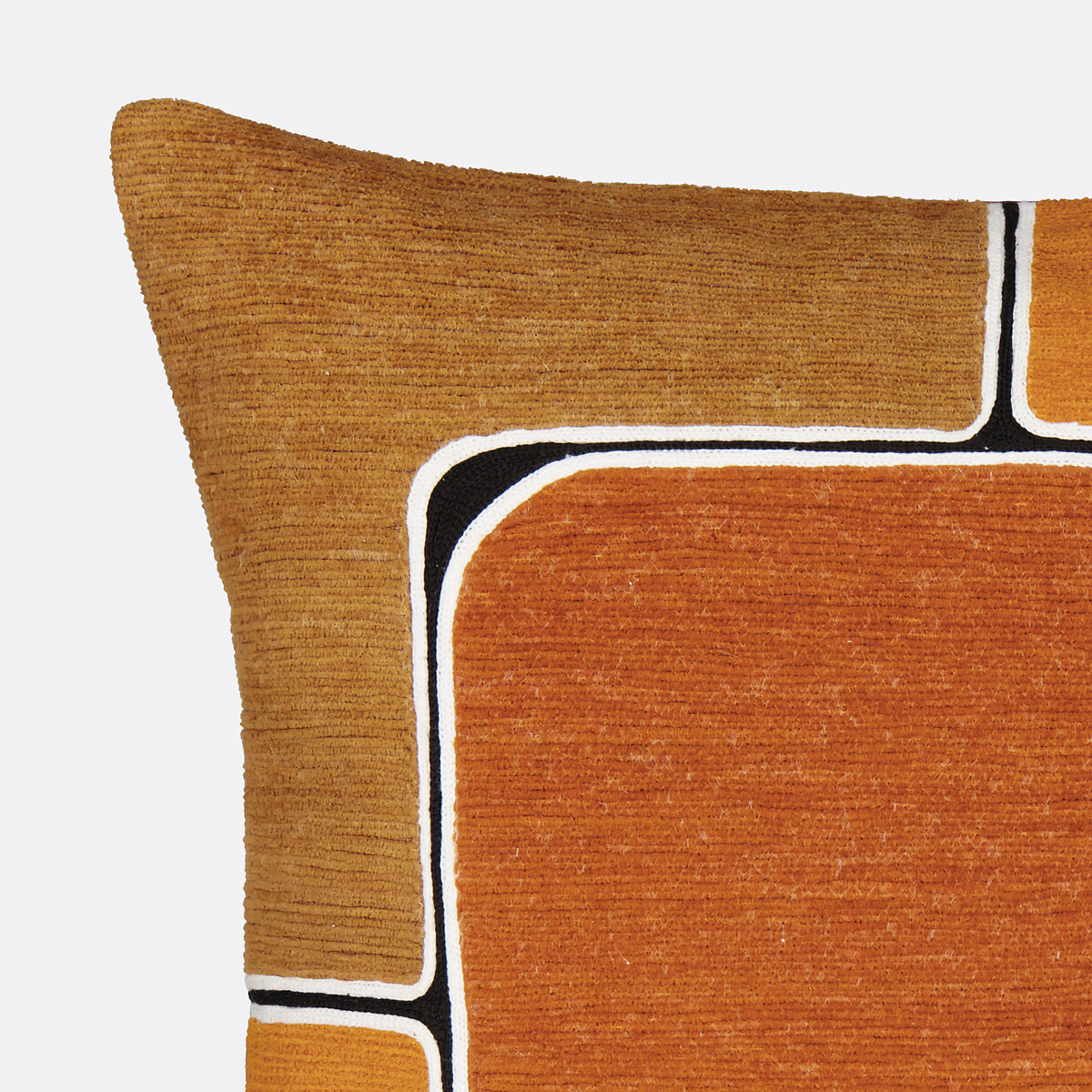 LA REDOUTE INTERIEURS<br>Capa de almofada 45x45cm algodão, Biaco