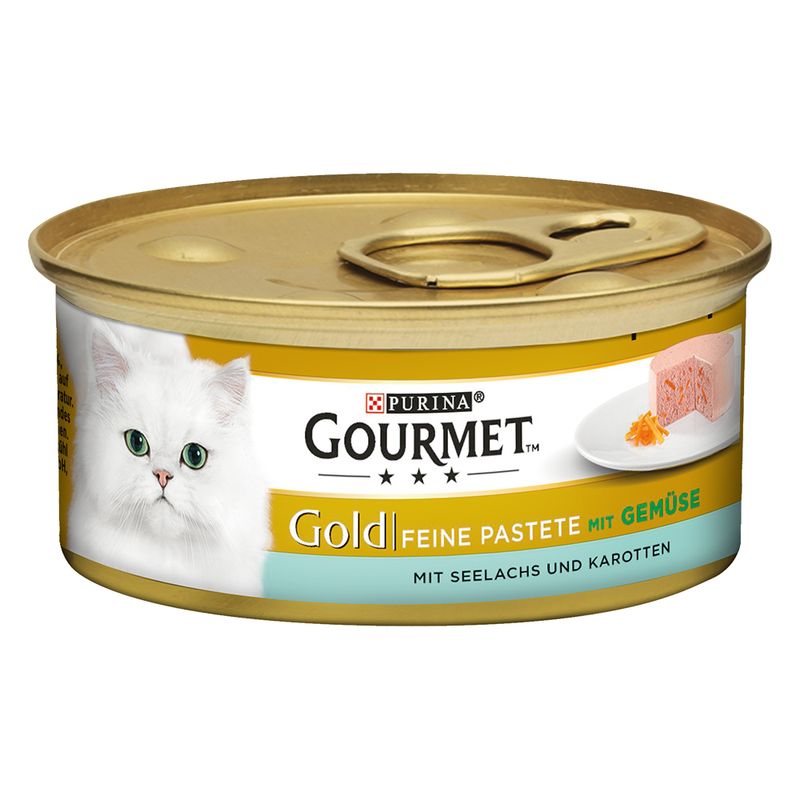 Lot 4 saveurs Gourmet Gold Les Mousselines 48 x 85 g sur bitiba.fr