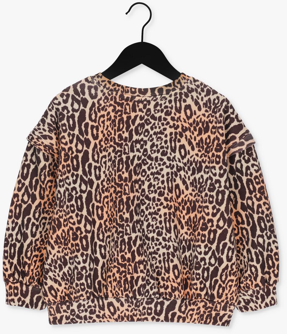 ALIX MINI bruine alix mini trui baby knitted animal logo sweater