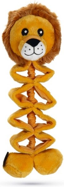 Beeztees hondenspeelgoed knuffel leeuw Lio oranje 32 x 12 x 8 cm