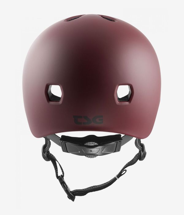 TSG Meta-Solid-Colors Helm (satin oxblood)