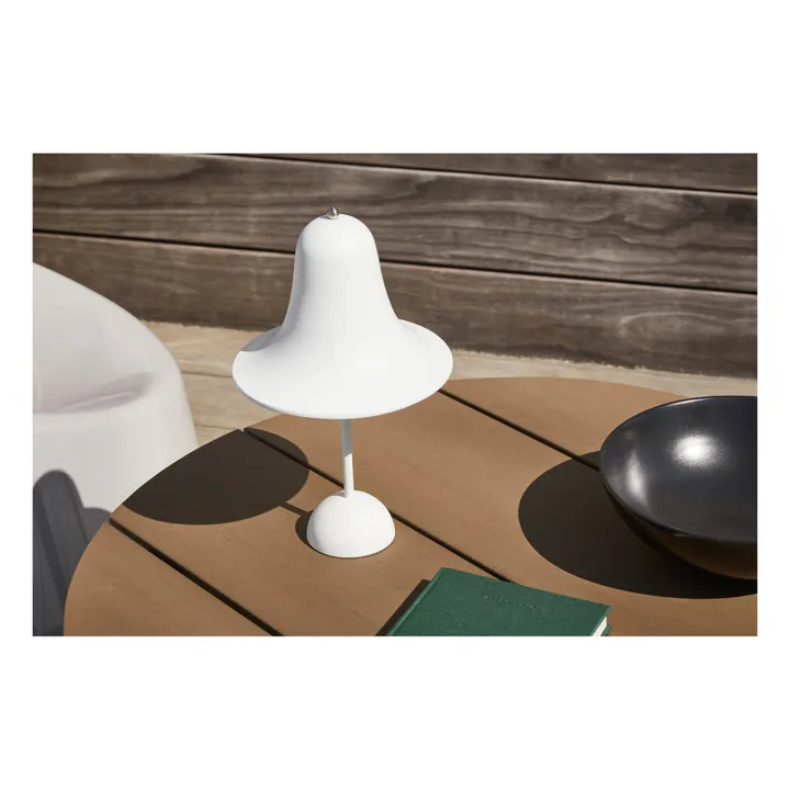 Verpan Lampe portative Pantop | Blanc